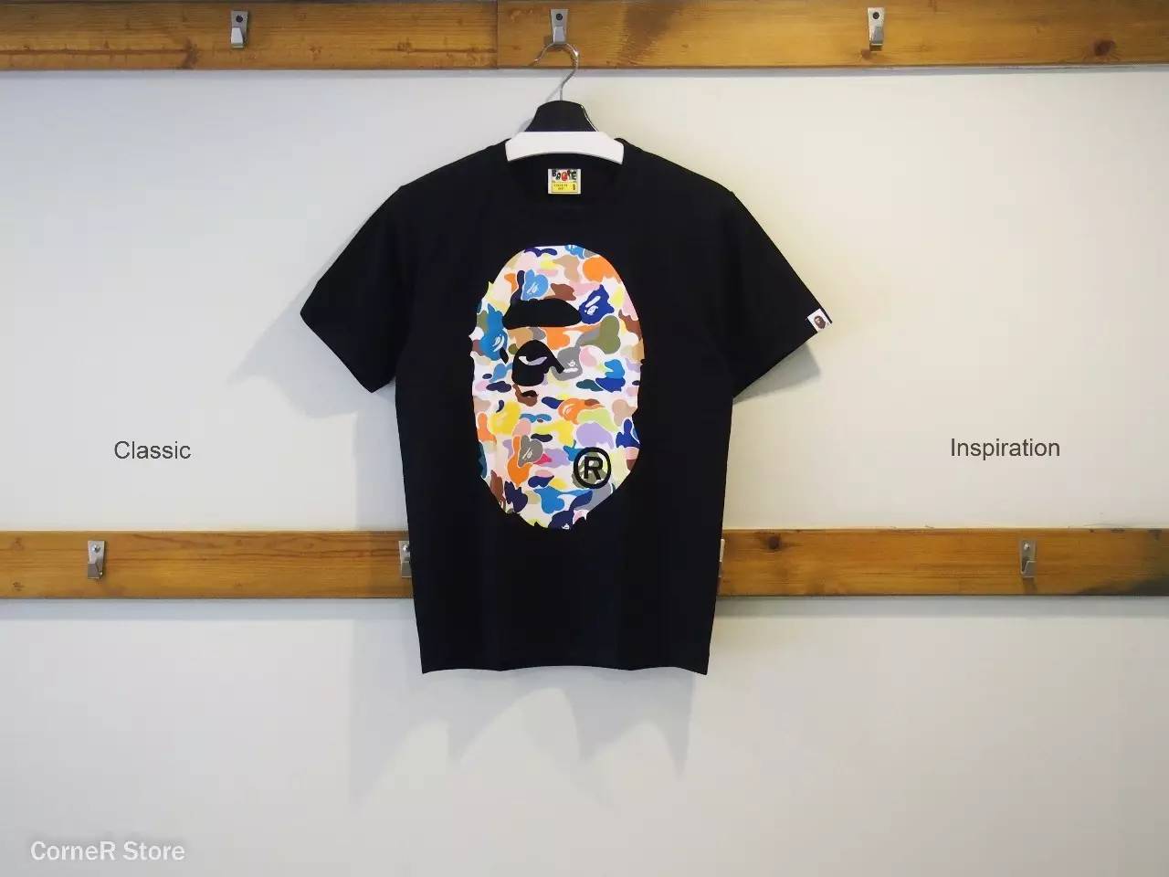 BAPE最新联名TEE，时尚文化完美融合之作